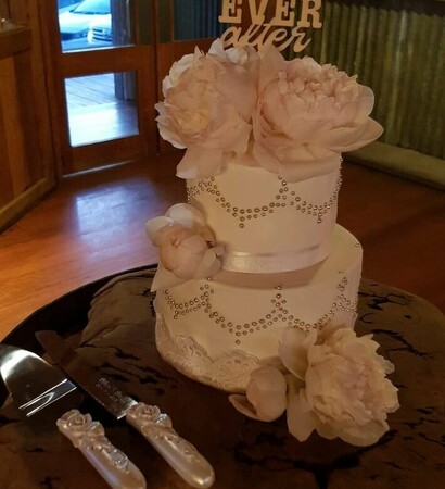 weddingcake, blush and redvelvet