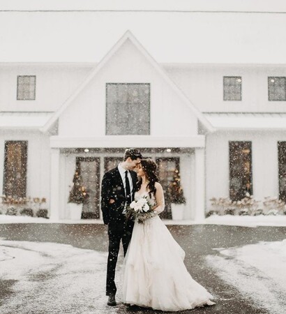 winter, beauty and dress
