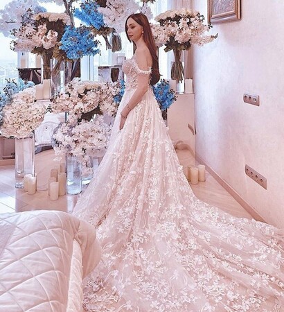 princess, luxury and weddingdress
