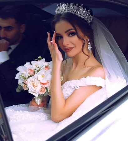 novia, belleza and bride