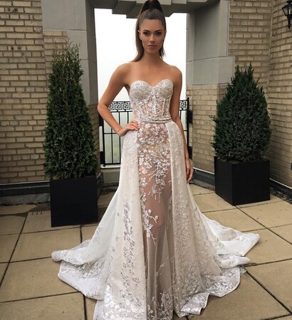 bride, fashion and white