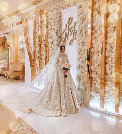 fairytale, bride and glamour