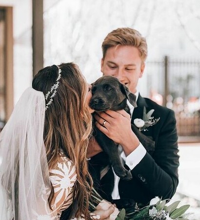 just married, dress and goal