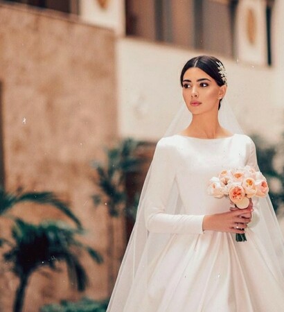 dress, vestido de novia and blanco