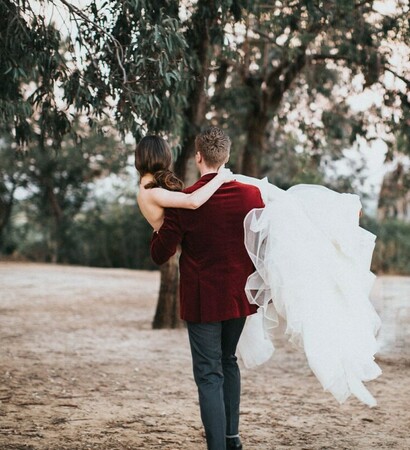 groom, couple and bride