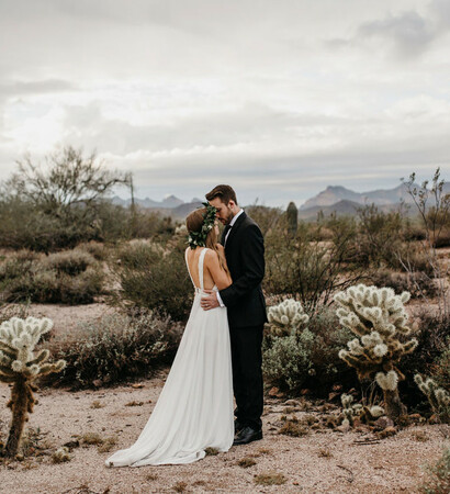bride, groom and couple