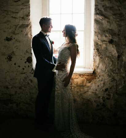 groom, couple and bride