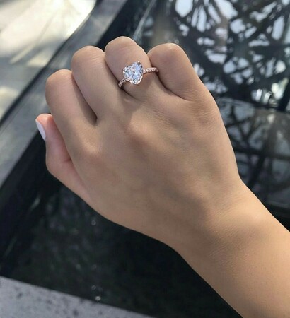 tan, love and ring