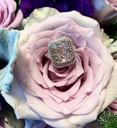 rose, girl and diamond's