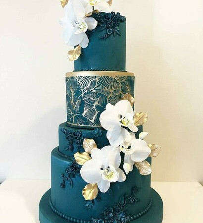 blue, cake and sweet