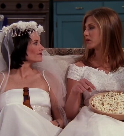 rachel, green and monica