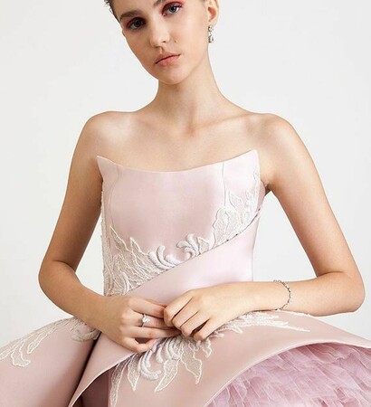 haute couture, azzi and osta and dress