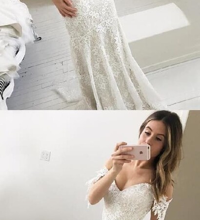 wedding dress, wedding dresses mermaid and ivory party dresses