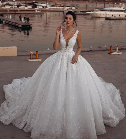 lace, mesh and gown