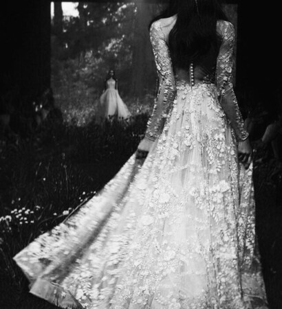 wedding dress, long dress and amazing