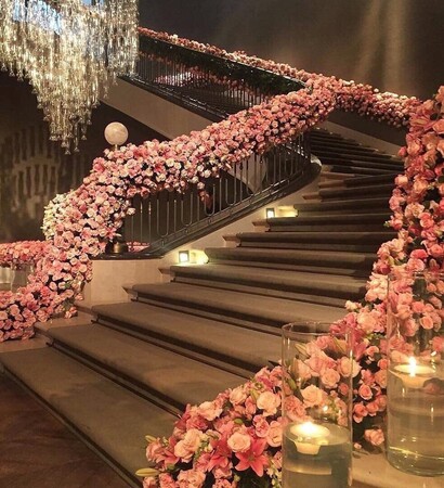 stairs, inspiration and chandelier