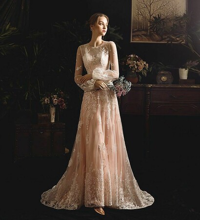 girl, lace and wedding dresses 2019