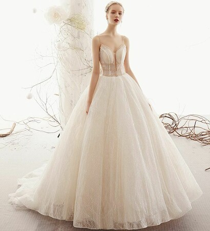 bling bling wedding dress, girl and wedding dresses 2019