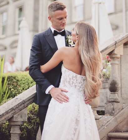 newlyweds, just married and forever