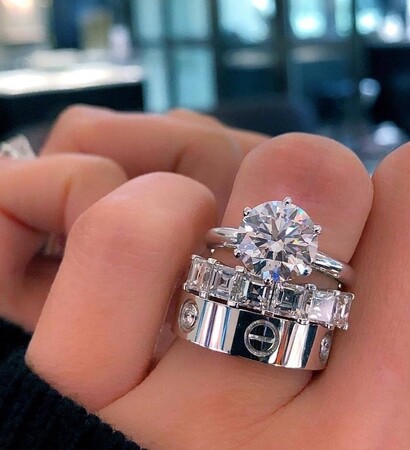 engagement, cartier and diamond