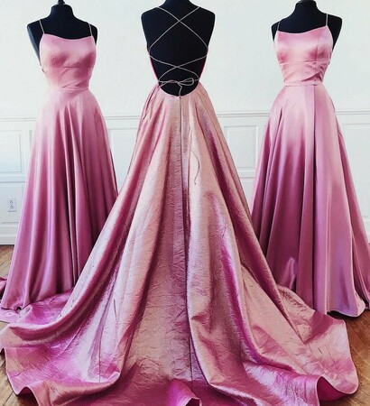 simple, dress and pink