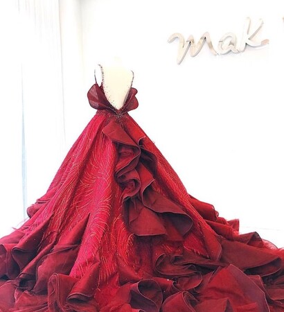 fashion, dress and haute couture