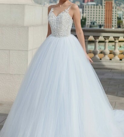 dress, cinderella dress and wedding dress