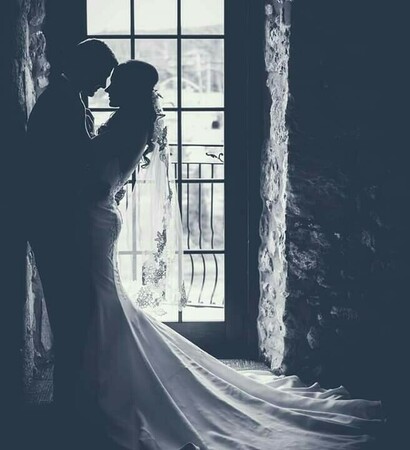 wedding goals, bride and groom