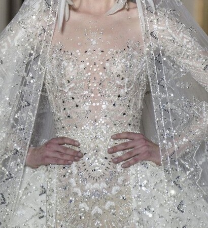 diamonds, white and wedding dress