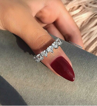 rings, accessories and nail