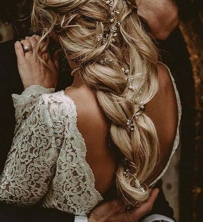 bridal, clothes and dress