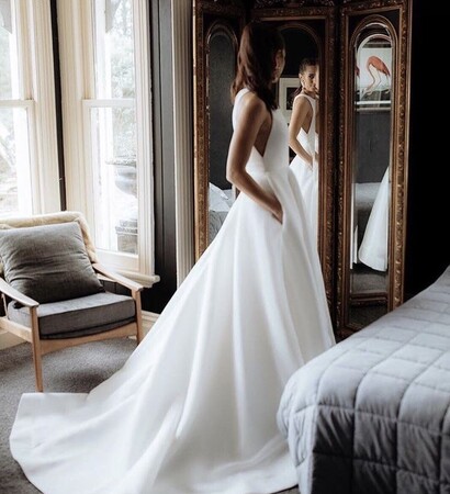 wedding dress, pretty and dress
