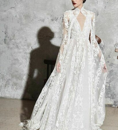 wedding dress, dress and fashion