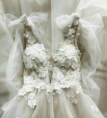 flowers, simple and dress