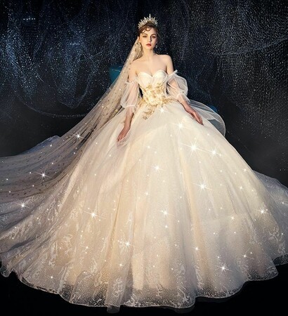 wedding dress 2019, bridal gown and tulle wedding gown
