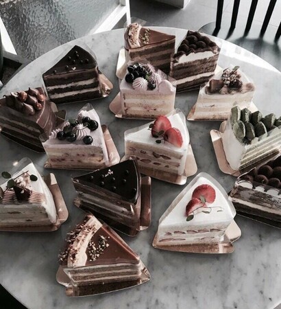 cake, fruit and summer