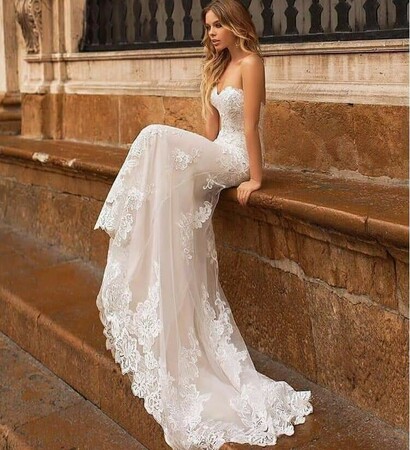 moda, wedding dress and vestido