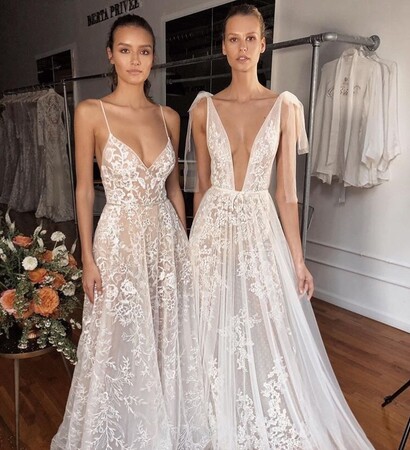 lace, berta bridal and girls