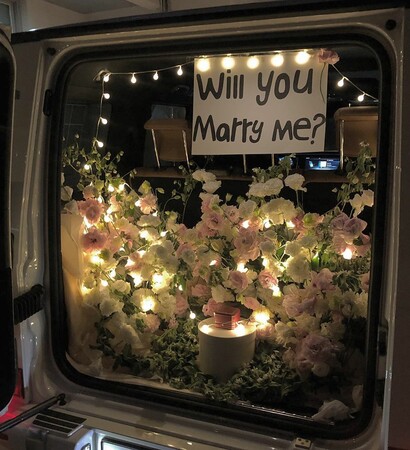 light, proposals and romantic