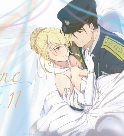 anime couple, anime and roy mustang