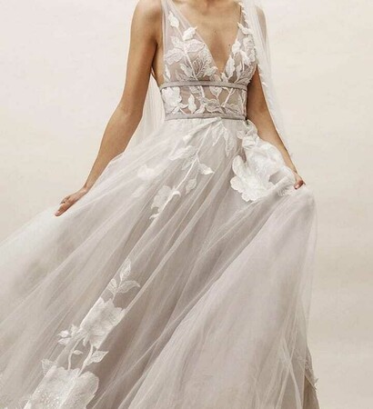 dress, bhldn and glamour
