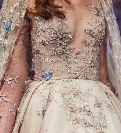 Dream, design and wedding dress