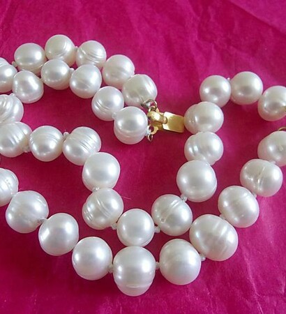 etsy, akoya pearl bracelet and 2 row pearls