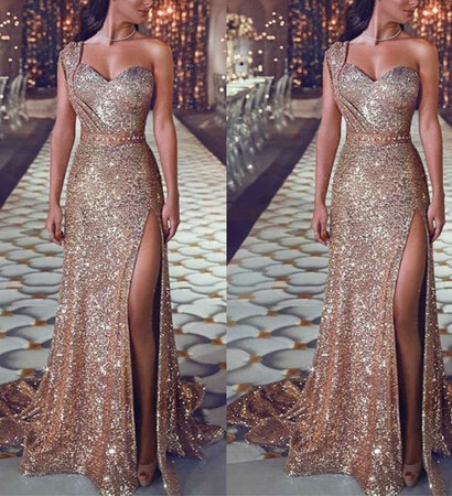glitter, glitter dress and Prom