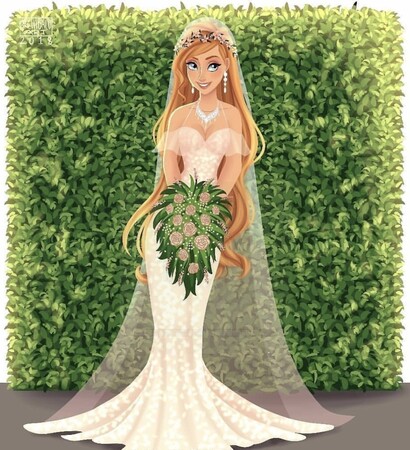 weddingdress, bride and snowwhite