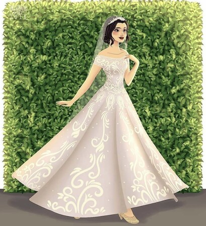 bride, weddingday and disneyprincess