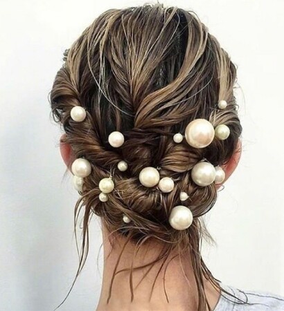 headpieces, pearl and accessories