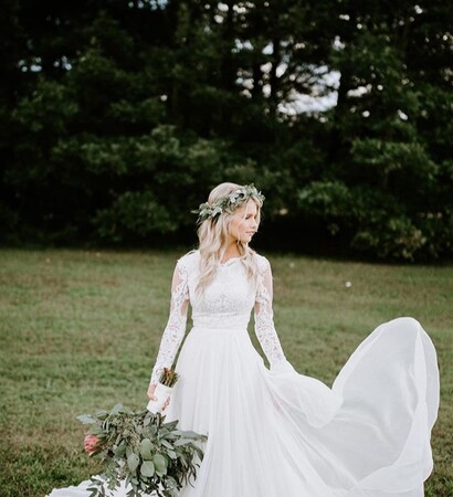 wedding dress, white and fashion
