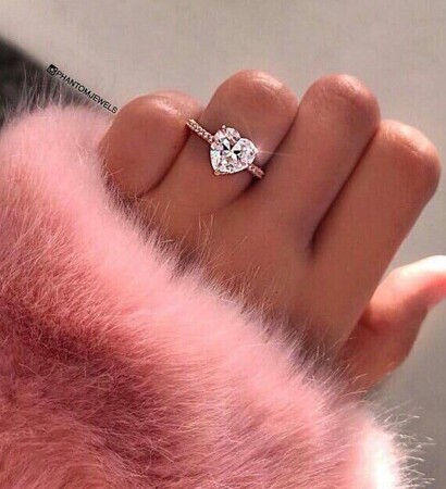 jewelry, diamond and hart