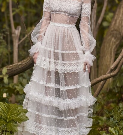 fashion, goddess and nature